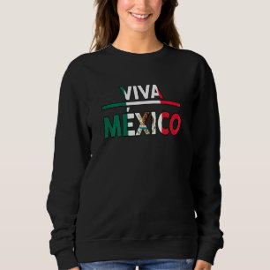 Frauen Hispanic Heritage Month Viva Mexiko Mexikan Sweatshirt