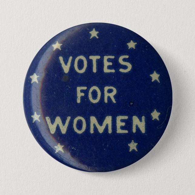 Frauen Historisches Star-Suffrage-Button Button (Vorderseite)