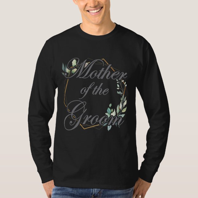 Frauen Hochzeit Brautparty Bride Mama Mutter von T T-Shirt (Vorderseite)