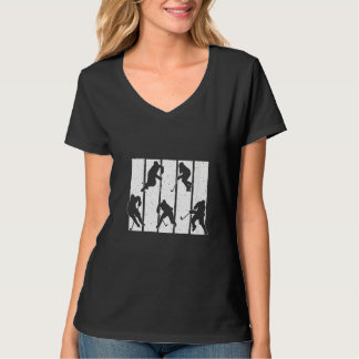 Frauen Hockey für Männer Frauen Eishockey P T-Shirt