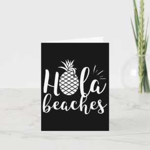 Frauen Hola Strände Ananas Hawaiischer Urlaub 1 Karte