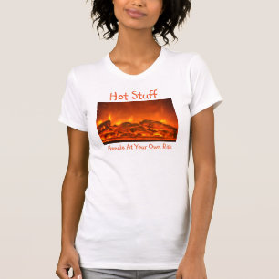 Frauen-Hot-Stuff-T-Shirt T-Shirt