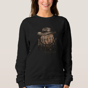 Frauen Howdy Kürbis Gaga Halloween Gaga Sweatshirt