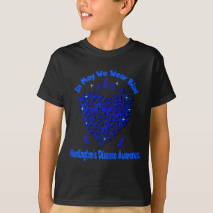Frauen Huntington-Krankheit-Bewusstsein Ich trage T-Shirt