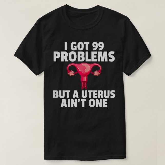 Frauen Hysterektomie Uterus Operation Entfernung S T-Shirt (Design vorne)