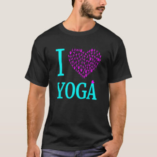 Frauen I Liebe Yoga I Herz Yoga Medizin Shirt