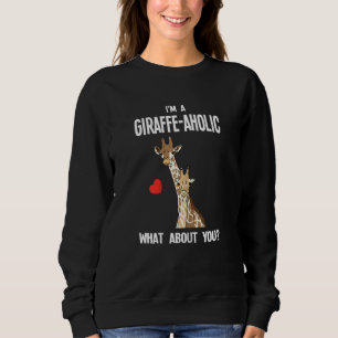 Frauen, ich bin ein Giraffe-Alkoholiker, was ist m Sweatshirt