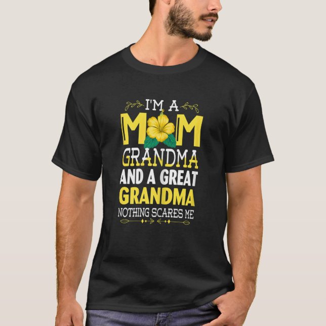Frauen, ich bin eine Mama Oma Großes nichts macht  T-Shirt (Vorderseite)