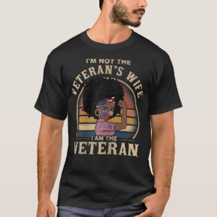 Frauen Ich bin nicht die Ehefrau der Veteranen, ic T-Shirt