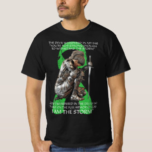 Frauen Ich bin Storm Non Hodgkins Lymphom Christli T-Shirt