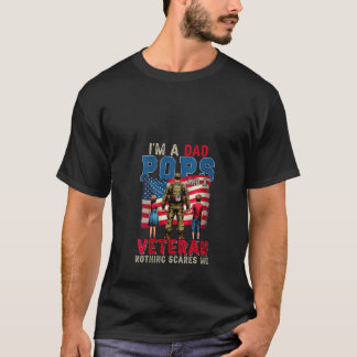 Frauen Ich bin Vater Pop und Veteran am 4. Juli pr T-Shirt