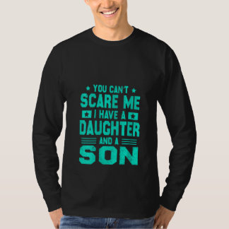 Frauen Ich habe keine Angst Ich habe zwei Töchter T-Shirt