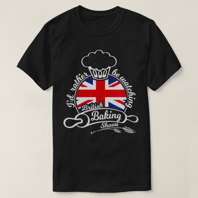 Frauen, ich sehe eher britische Backshows T-Shirt (Design vorne)