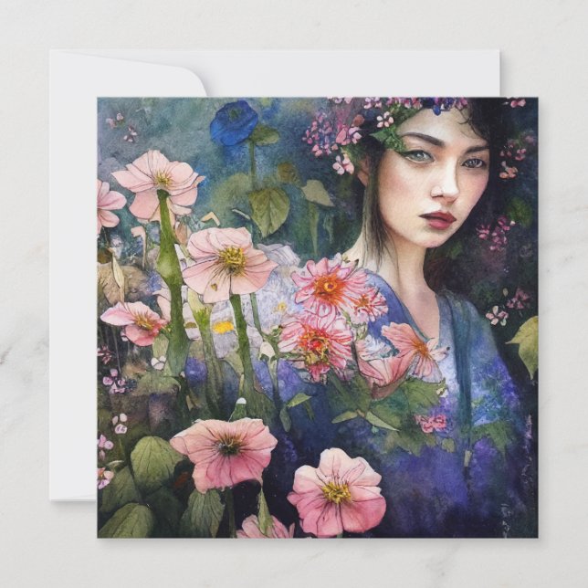 Frauen im Garten 5 (Vorderseite)