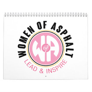 Frauen im Kalender von Asphalt