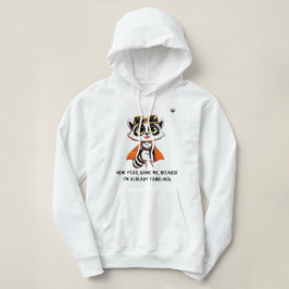Frauen im neuen Jahr, gleich ich Hoodie