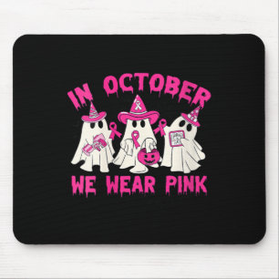 Frauen im Oktober tragen wir rosa Mammo Tech Life Mousepad