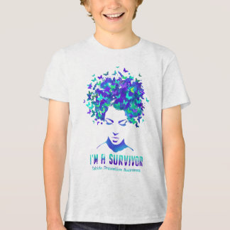 Frauen im Überleben Selbstmordprävention Tri-Blend Shirt