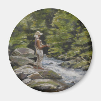 Frauen im Wasser Magnet