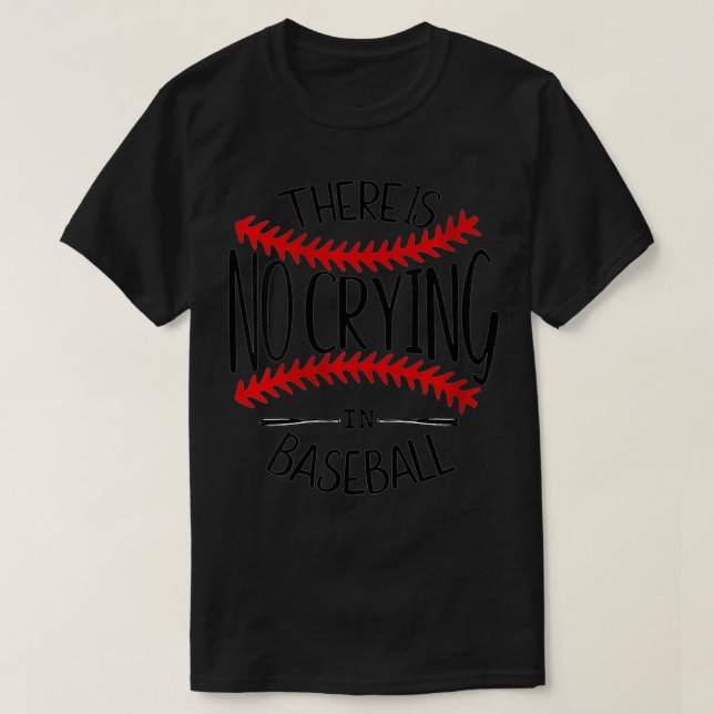 Frauen in Baseball, Softball Co. gibt es kein Wein T-Shirt (Design vorne)