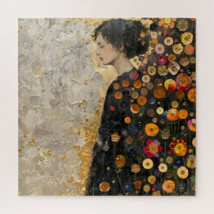 Frauen in Blume Puzzle