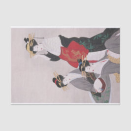 Frauen in Demimonde von Yamaguchi Soken Seidenpapier