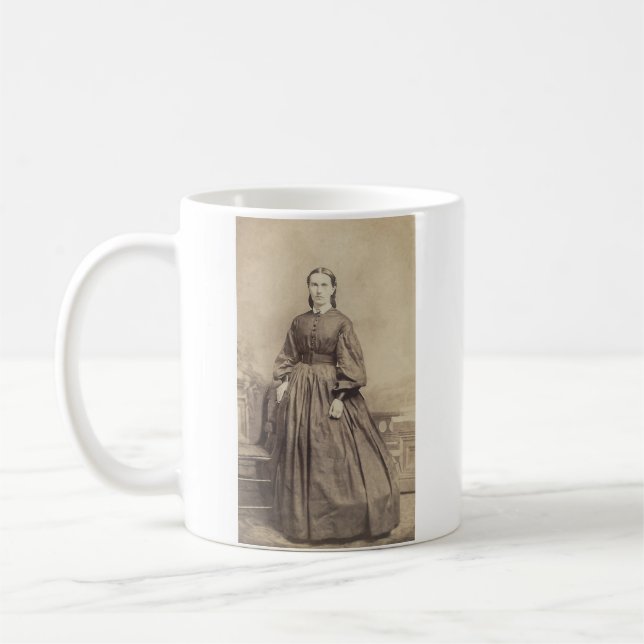 Frauen in den 60er Jahren - Stehende Kaffee-Tasse Kaffeetasse (Links)