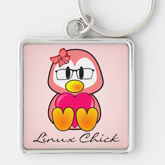 Frauen in den Quelle-Computertechnologien Schlüsselanhänger (Vorne)