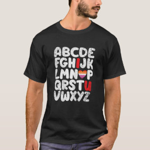 Frauen in der Liebe ABC I LGBT Q Lehrerin Lesben P T-Shirt