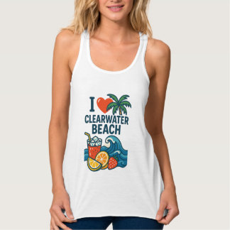 Frauen in der Liebe Der Tank von Clearwater Beach Top