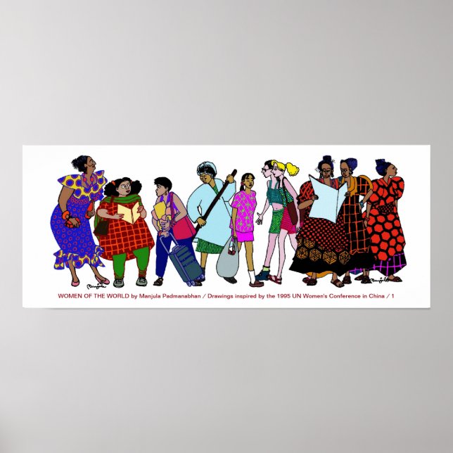 Frauen in der Welt - 1 Poster (Vorne)