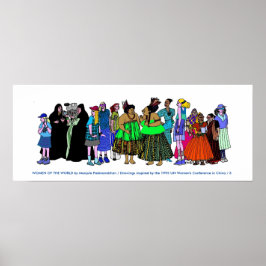 Frauen in der Welt - 3 Poster