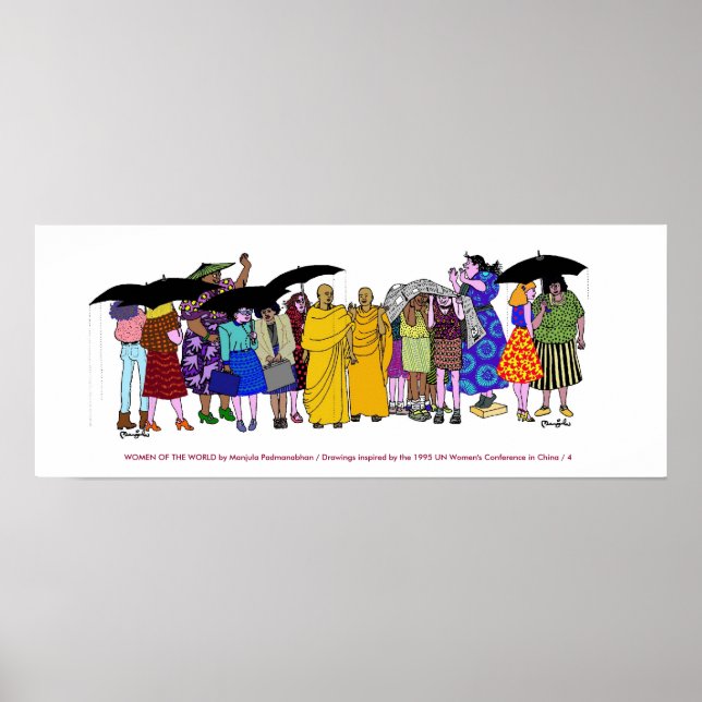 Frauen in der Welt - 4 Poster (Vorne)