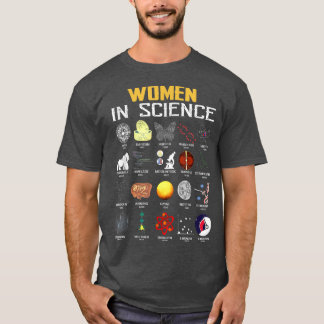 Frauen in der Wissenschaft Funny Chemistry, Biolog T-Shirt