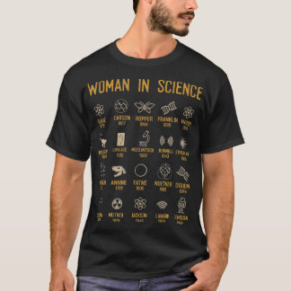 Frauen in der Wissenschaft, Geschichte der Wissens T-Shirt