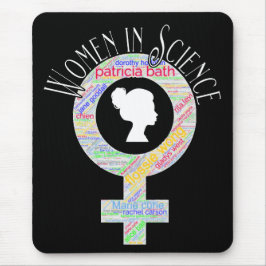Frauen in der Wissenschaft weibliches Geschlecht W Mousepad