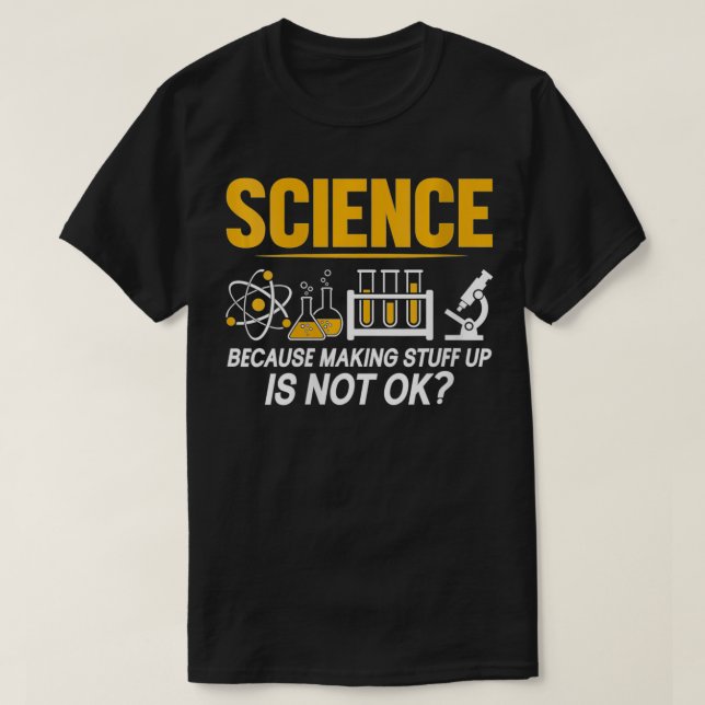 Frauen in der Wissenschaft, weil Studium nicht in  T-Shirt (Design vorne)