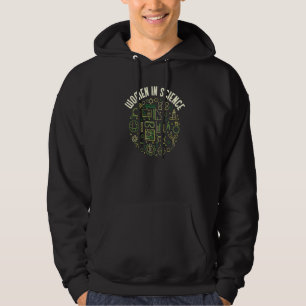 Frauen in der Wissenschaft Wissenschaftlerin oder Hoodie