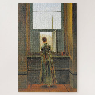 Frauen in einem Fenster: Eine romantische Ausgabe  Puzzle