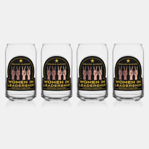 Frauen in Führungspositionen Dosenglas