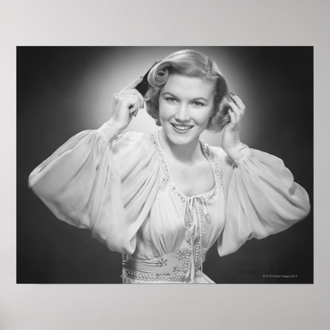 Frauen in Kleid 2 Poster (Vorne)