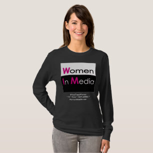 Frauen in Media Long Sleeve Teirt T-Shirt