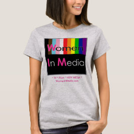 Frauen in Media Tee Shirt grau