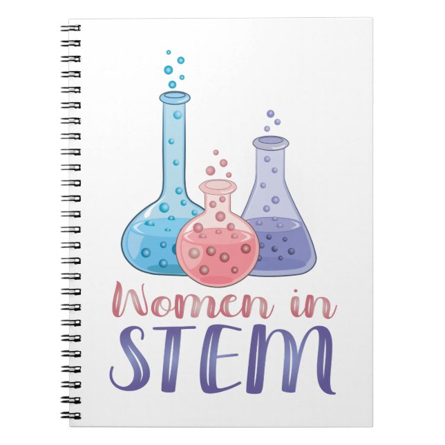 Frauen in STEM Notizblock (Vorderseite)