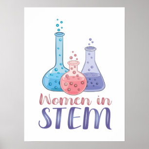 Frauen in STEM Poster