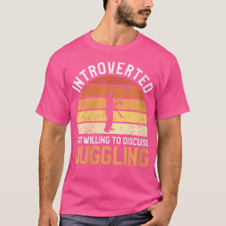 Frauen Introvertiert, Aber Bereit Zum Diskutieren T-Shirt