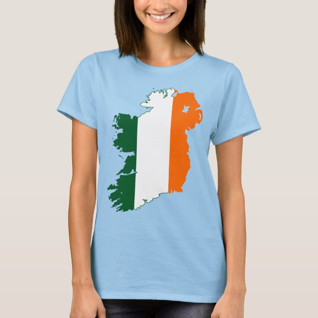 Frauen Irland T - Shirt (Vorderseite)