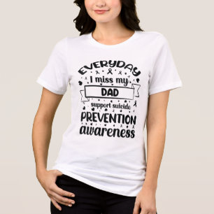 Frauen jeden Tag vermische ich meinen Vater Unters Tri-Blend Shirt