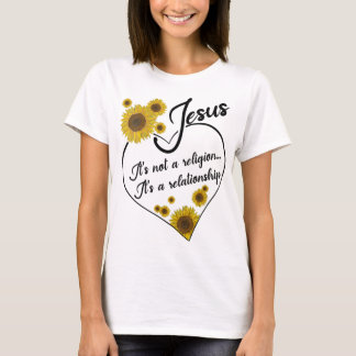 Frauen Jesus ist nicht eine Religion, sondern eine T-Shirt