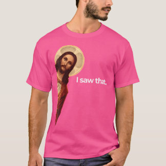 Frauen Jesus pinkeln sah ich, dass lustig Christli T-Shirt